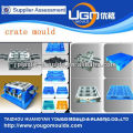 Mesh plastic box crate injection mould maker